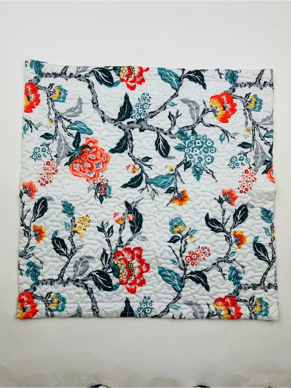 Drift Away Euro Sham Pillow Cover 26 x 26 Inches Floral